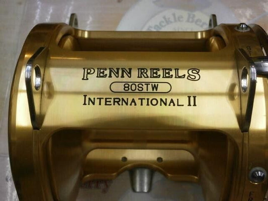 Penn International II 80STW 2 Speed Saltwater Big Game Lever Drag Reel F/S Japan