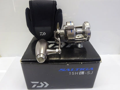 Daiwa 15SALTIGA 15HL-SJ Jigging Reel Gear Ratio 6.4:1 Weight 405g F/S from Japan