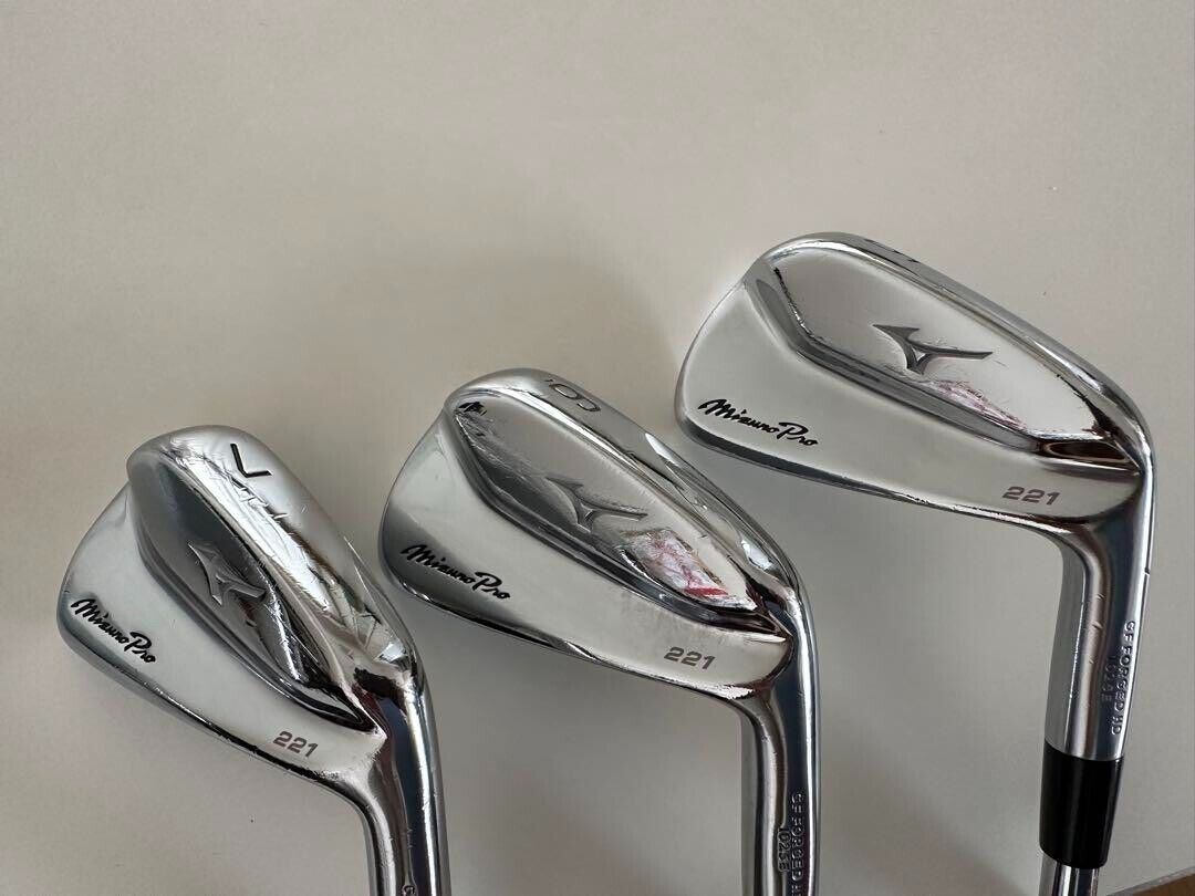 Mizuno Pro 221 Iron set 5-pw 6pcs N.S.PRO MODUS3 SYSTEM3 TOUR125 X from Japan