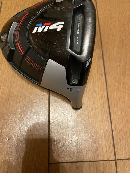 Taylormade M4 10.5degree Driver Head Only Right Handed Men's w/ Cover from Japan