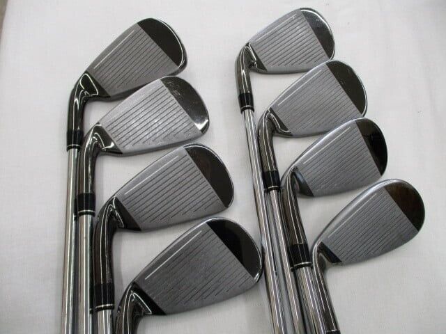 Taylormade Rocket Bladez MAX Iron Set 5-9 Pw Aw Sw 8pc RH KBS C-TAPER 90 Golf