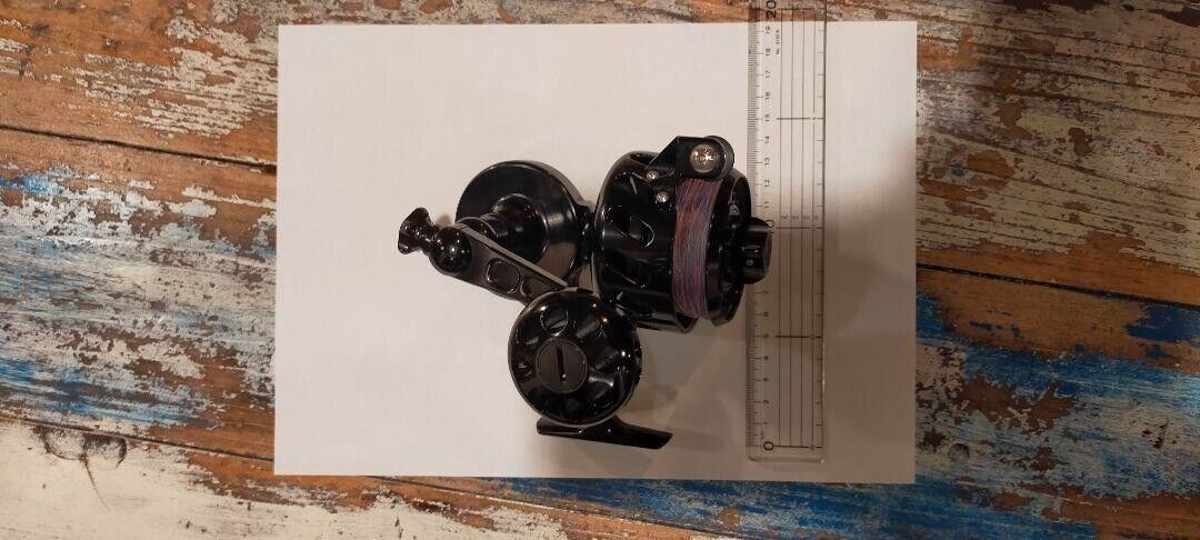 Van Staal VS200 Spool with Power Handle Reel Gear 4.75 Free Shipping from Japan