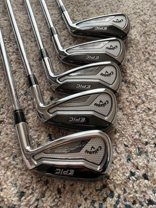 Callaway EPIC FORGED STAR Iron Set 5pcs 6-PW Stiff NS PRO ZELOS 7 from Japan