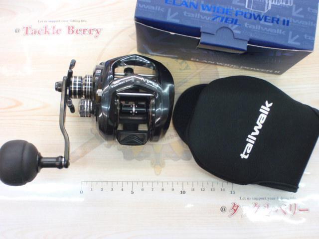 Tailwalk ELAN SUPERWIDEPOWER 71BL Baitcasting Reel Left-handed from Japan