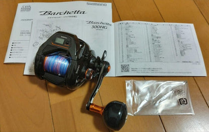 Shimano 21 Barchetta BB 300HG Right 7.0:1 Baitcasting Fishing Reel F/S from JP