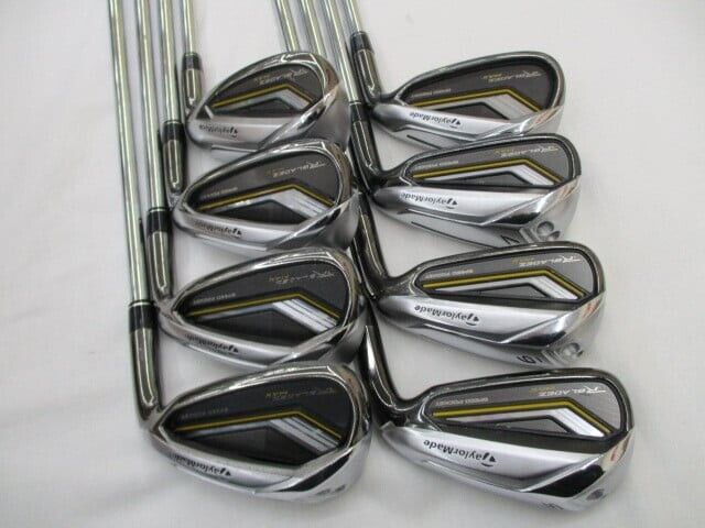 Taylormade Rocket Bladez MAX Iron Set 5-9 Pw Aw Sw 8pc RH KBS C-TAPER 90 Golf