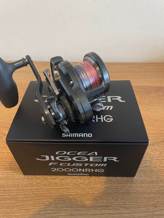 Shimano 19 Ocea Jigger F Custom 2000NRHG Right Handle Baitcast Reel F/S from JP