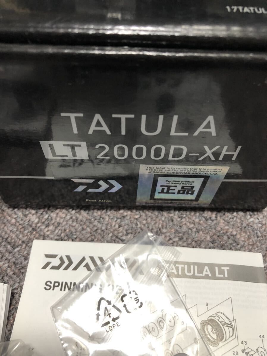 Daiwa TATULA LT2000D-XH Spinning Reel Gear Ratio 6.2:1 164g F/S from Japan