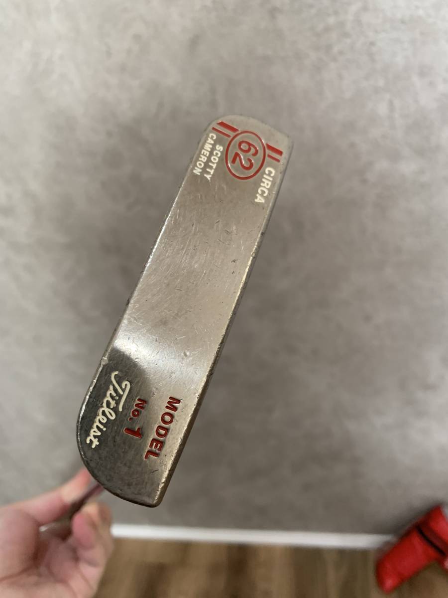 Scotty Cameron Circa 62 No.1 2007 Putter 35" Right Men's w/Head cover from Japan