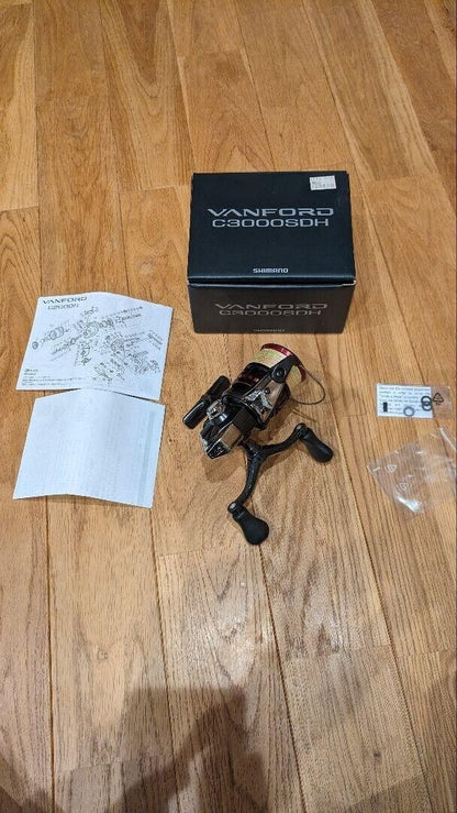 Shimano 20 Vanford C3000SDH Spinning Reel 180g Gear Ratio 5.3:1 F/S from Japan