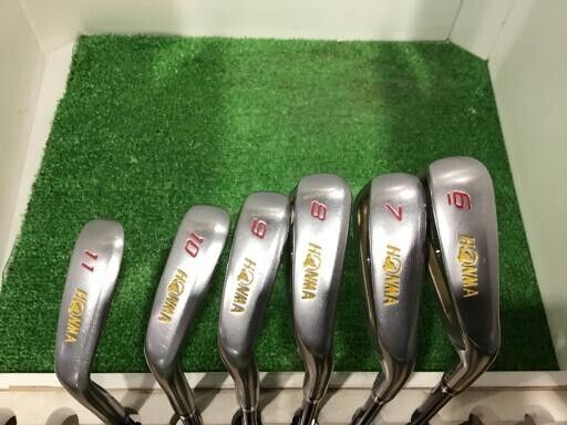 HONMA 2012 BERES IS-02 6S 6pcs 6-11 Iron Set Flex-S 2S ARMRQ6 49 F/S from Japan