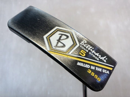 RJ Bettinardi STUDIO STOCK 5 Putter 34" Right Shaft Original Steel from Japan