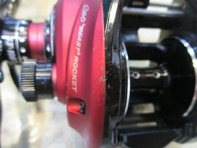 Abu Garcia Baitcast Reel REVO BEAST ROCKET 41 Left-handle Gear 9.2:1 F/S from JP