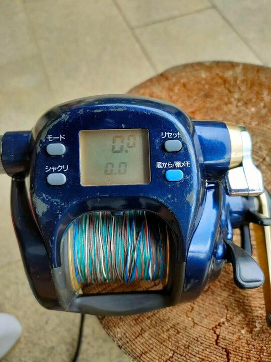 Daiwa TANACOM BULL 750 ElectricReel Fishing Reel Blue Big Game from Japan