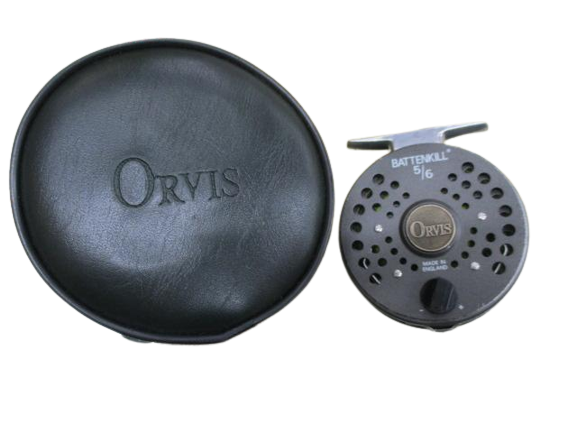 Orvis BATTENKILL Disc 5/6 Gunmetal Fly Fishing Reel with Case F/S from Japan