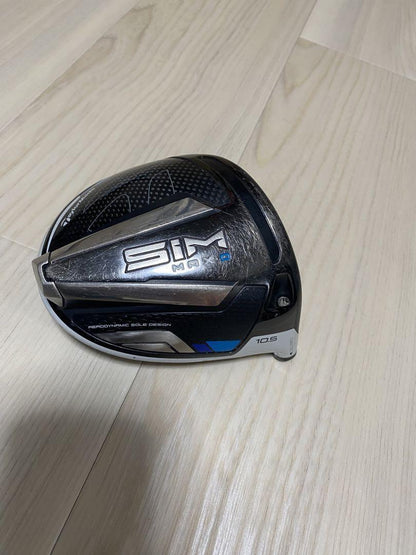 TaylorMade SIM MAX D 10.5° Driver Head Only Golf w/Head cover from Japan