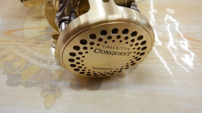 Shimano 00 CALCUTTA CONQUEST 200 5.0:1 Baitcasting Reel R-H F/S from Japan