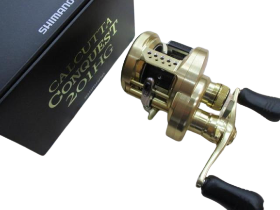 Shimano 15 Calcutta Conquest 201HG LH Baitcasting Reel Gear 6.2:1 F/S from Japan