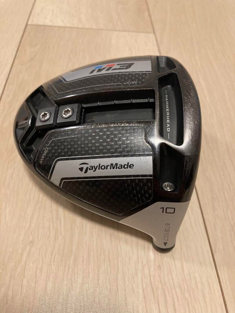 TaylorMade M3 440 10° Driver Head Only w/Cover Right-Handed F/S from Japan