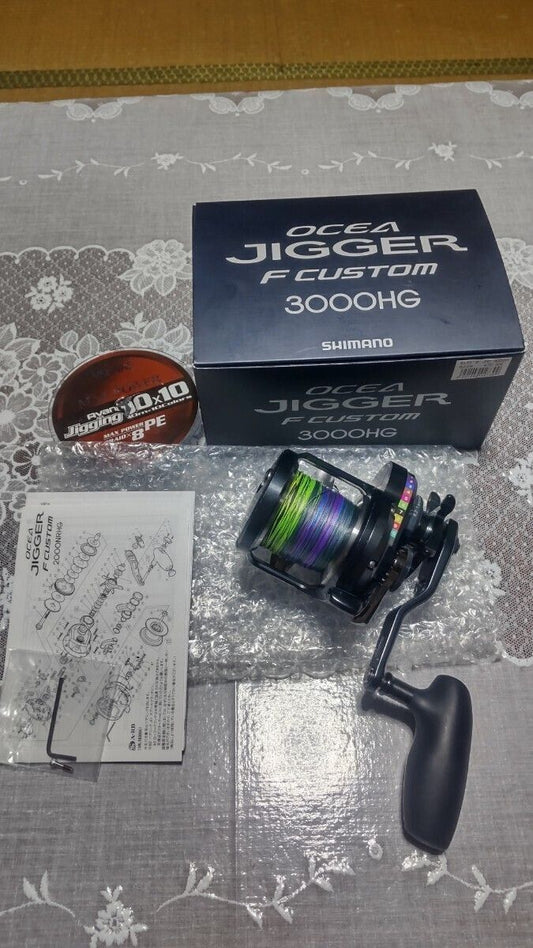 Shimano 19 OCEA JIGGER F Custom 3000HG Gear 6.2 RH Casting Reel F/S from Japan