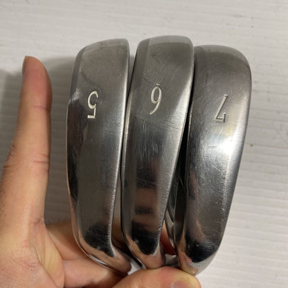 MIZUNO PRO Ti18 TiFACE 5I-PW Iron Set 6pcs Heads only Right Men Golf from Japan