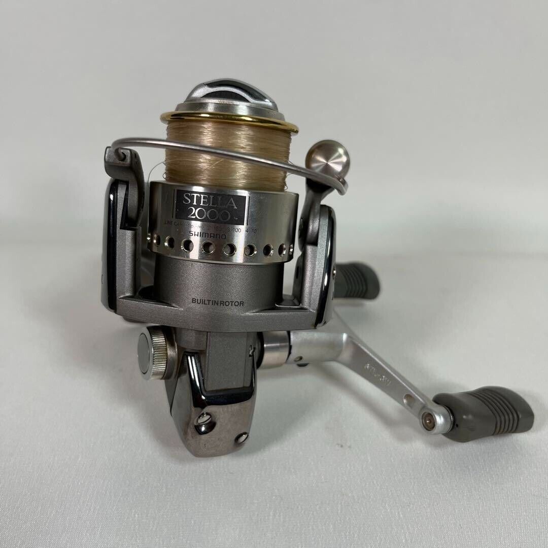 Shimano 95 STELLA 2000 DH Spinning Reel Gear Ratio 5.2:1 240g F/S from Japan