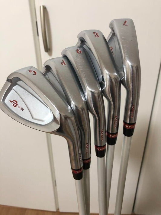 Miura Giken CB301 Iron Set 7-Pw Sw 5pcs TOURBEAM FiT 250 260cpm w/5 Head Covers