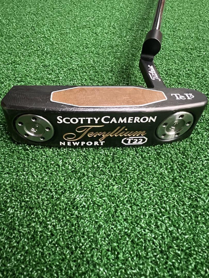 Scotty Cameron Teryllium T22 Newport Limited Edition Black Putter 34"from Japan