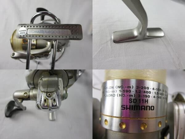 Shimano Biomaster 4000 Spinning Reel Gear Ratio 4.8:1 Max. Drag 11 Kg F/S Japan
