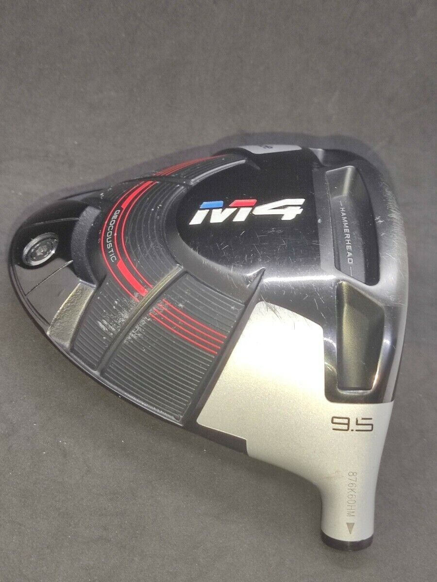 TaylorMade M4 9.5 degree Driver Head Right Handed Head Only 195g F/S from Japan