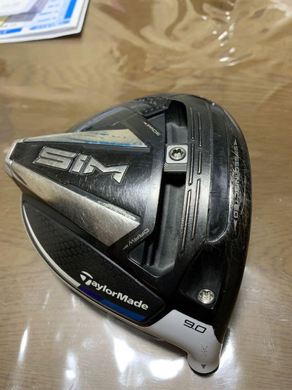 TaylorMade SIM 9degree Driver Head Only Men's Golf from Japan