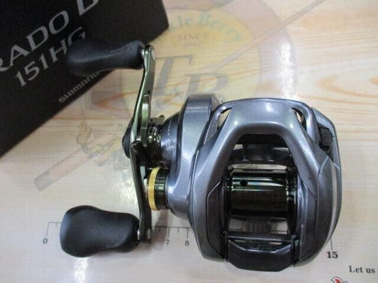 SHIMANO Curado DC 151HG 7.4:1 Baitcasting Left Hand Reel F/S from Japan