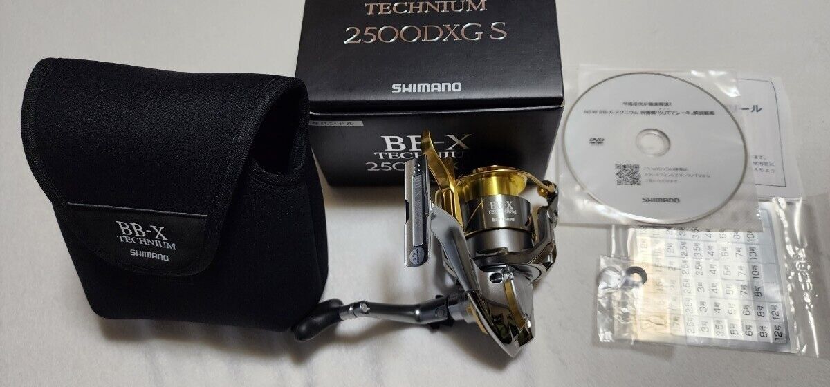 Shimano 15 BB-X TECHNIUM 2500DXG S 6.6:1 Spinning Reel Left Handle F/S from JP