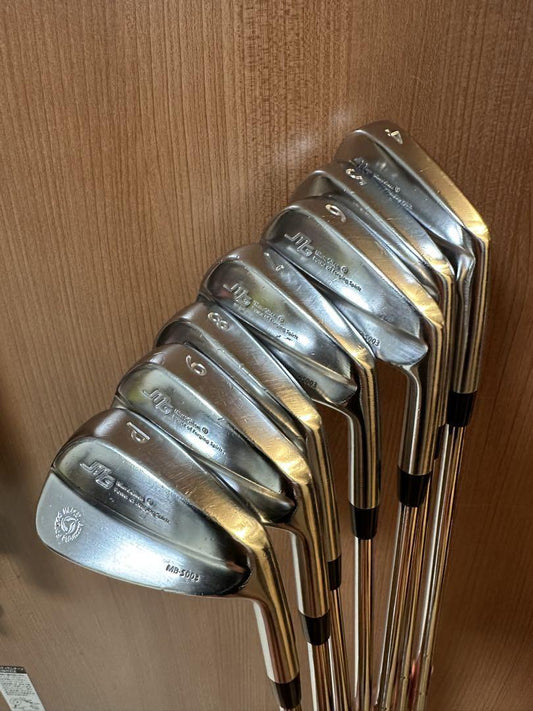 Miura Giken MB 5003 Iron Set 7pcs 4-PW Stiff Dynamic Gold amt x100 from Japan