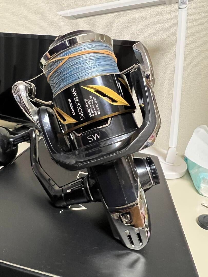 Shimano 19 STELLA SW 8000 PG Spinning Reel Gear Ratio 4.9:1 F/S from Japan