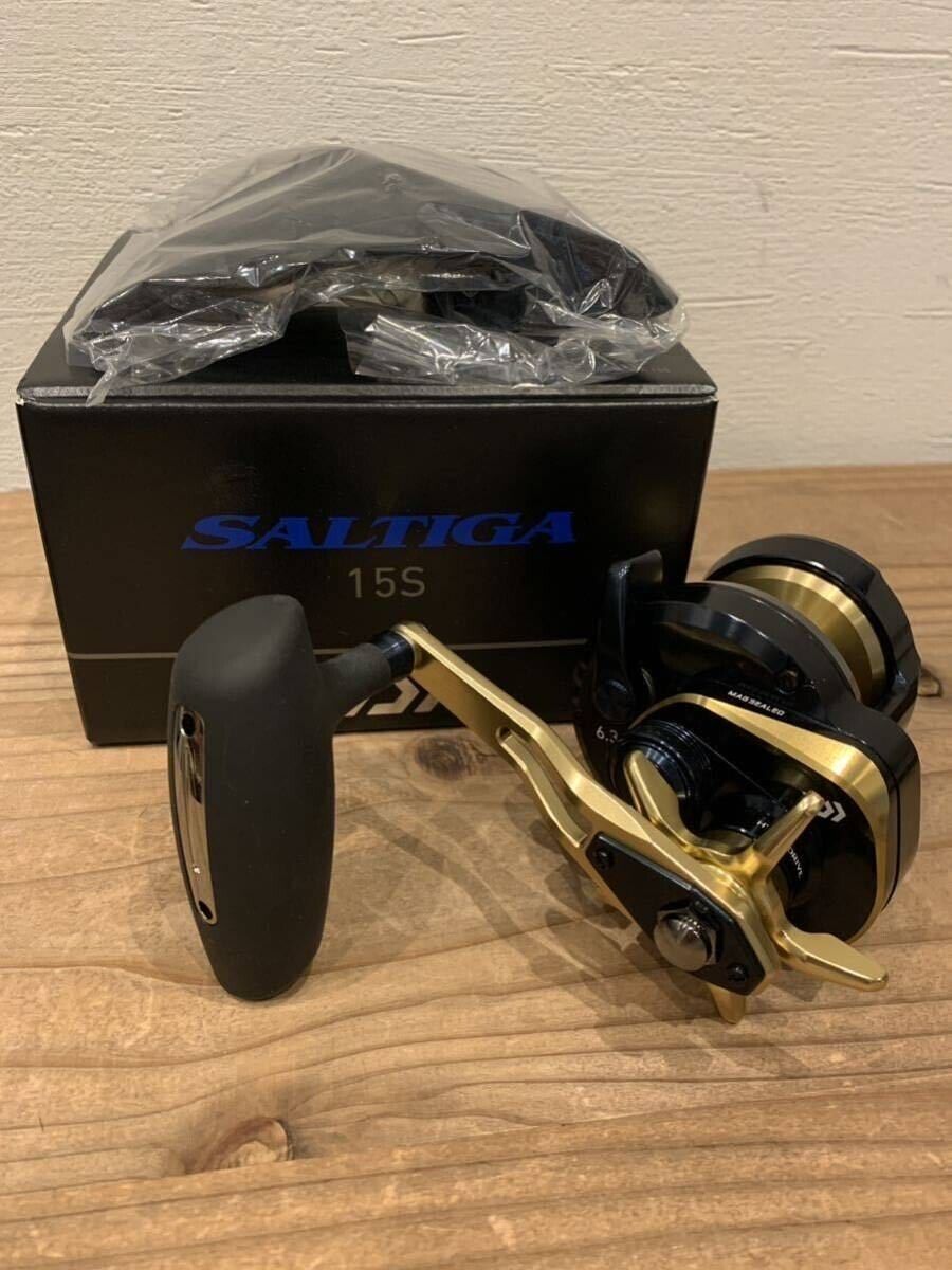 Daiwa 22 SALTIGA 15S Right Handle Casting Reel Gear Ratio 6.3:1 F/S from Japan