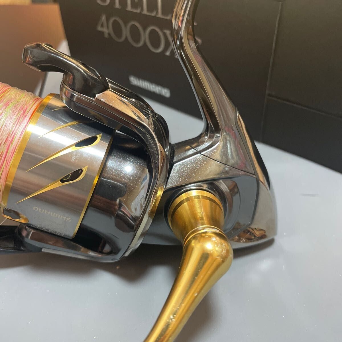 Shimano Spinning Reel 14 STELLA 4000XG Gear Ratio 6.2:1 270g F/S from Japan