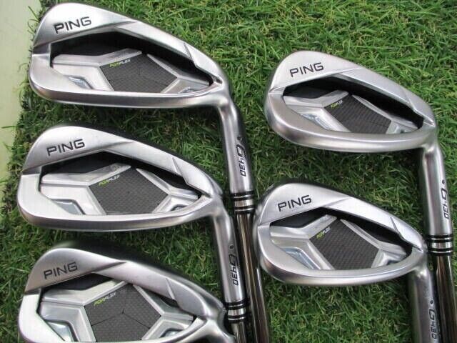 PING G430 Iron Set 7-W 45 5pcs Shaft Ping tour 2.0 Chrome i/s Right from Japan