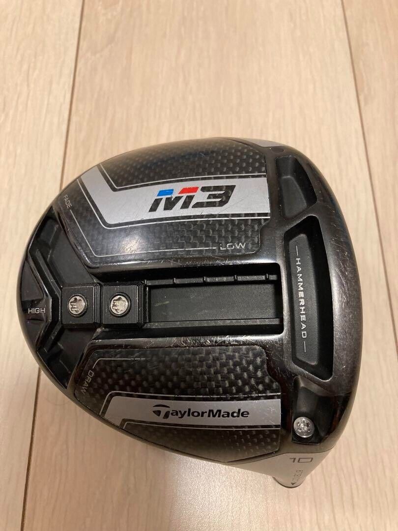 TaylorMade M3 440 10° Driver Head Only w/Cover Right-Handed F/S from Japan