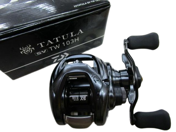 Daiwa 20 Tatula SV TW 103H Right Handle Baitcast Reel Gear 6.3:1 F/S from Japan