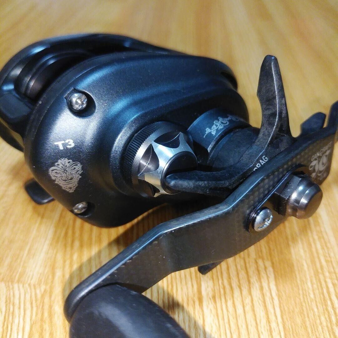 Daiwa GAN CRAFT T3 MAGO 8.1R R-H Baitcasting Reel Gear Ratio 8.1:1 F/S from JP