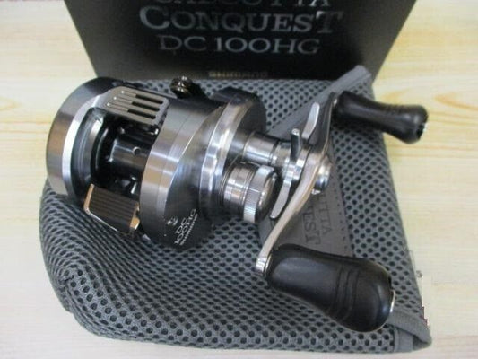 Shimano 20 CALCUTTA CONQUEST DC 100HG Right Handle Baitcasting Reel F/S from JP