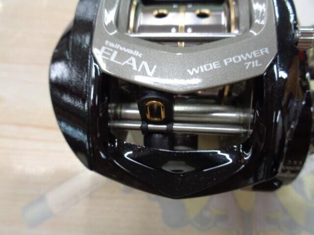 Tailwalk ELAN WIDEPOWER 71BL Left-Handle Jigging Baitcasting Reel F/S from JP