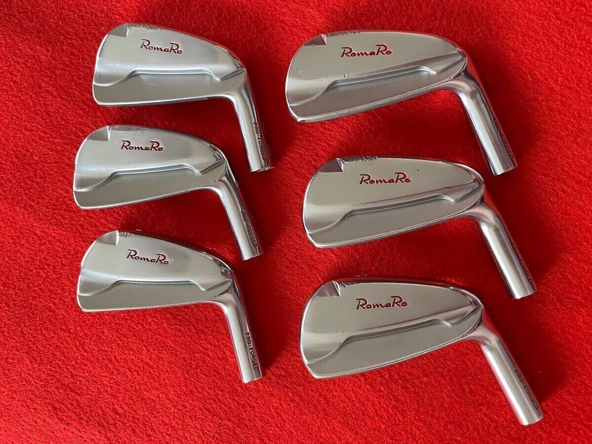 RomaRo PRO FORGED Muscle Iron Set 6pcs 5-Pw Head Only Right Men's Made in Japan