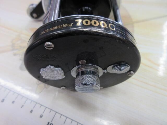 Abu Garica AMBASSADEUR 7000C Levelwind Reel Sweden Gear Ratio 4.1:1 F/S from JPN