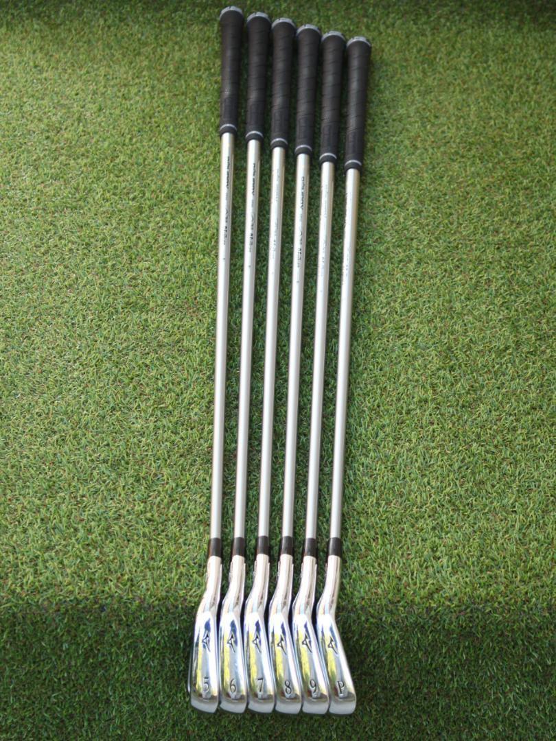 Mizuno MP-52 Iron Set 6pcs 5-PW Shaft Fujikura ROMBAX 5E09 TM-39 Left Handed