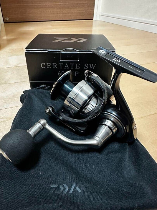 Daiwa 21 CERTATE SW 6000-P Spinning Reel 375g Gear Ratio 4.9:1 F/S from Japan