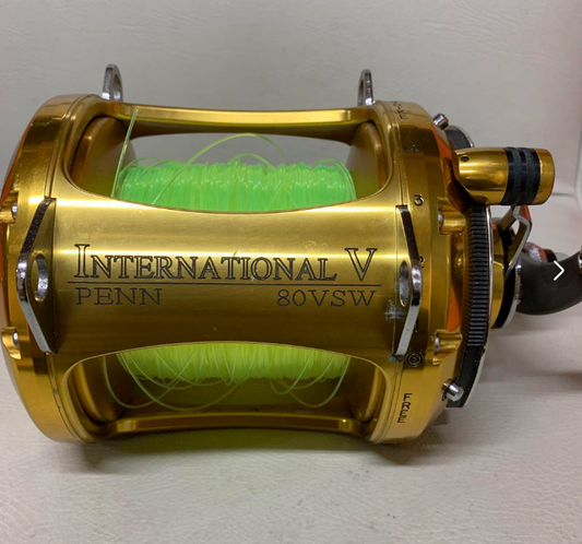 PENN International V 80VSW Two Speed Lever Drag Conventional Reel F/S from Japan