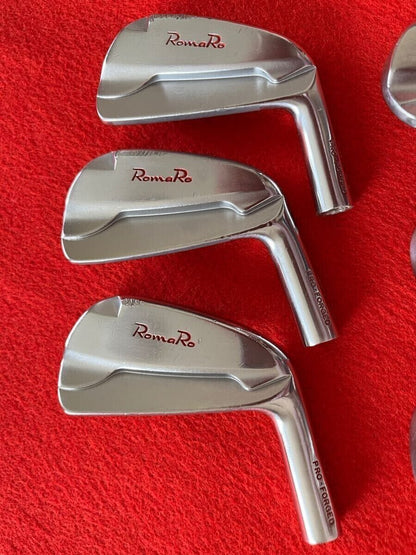 RomaRo PRO FORGED Muscle Iron Set 6pcs 5-Pw Head Only Right Men's Made in Japan