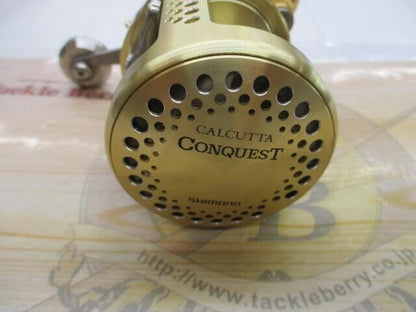 Shimano Baitcasting Reel 01 Calcutta Conquest 400 5.0:1 Right Handle F/S from JP